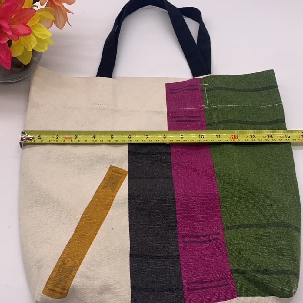 Barnes & Noble Canvas Tote Bag TOT6163 - Picture 4 of 8